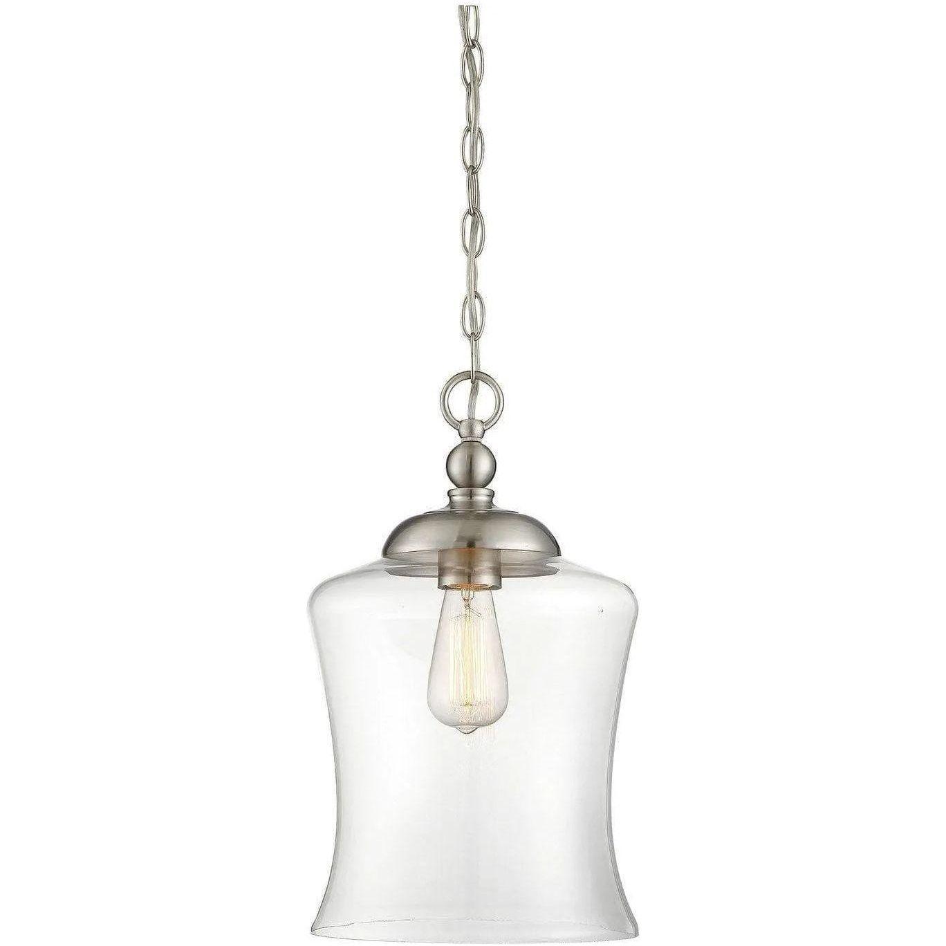 Meridian Lite Trends - Meridian One Light Mini Pendant - M70019BN - Canada Light Shop