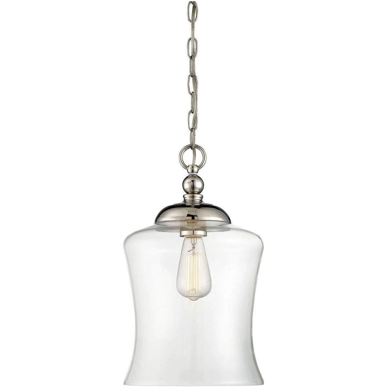 Meridian Lite Trends - Meridian One Light Mini Pendant - M70019PN - Canada Light Shop