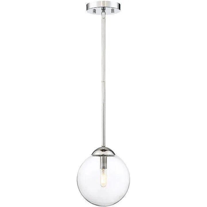 Meridian Lite Trends - Meridian One Light Mini Pendant - M70067CH - Canada Light Shop