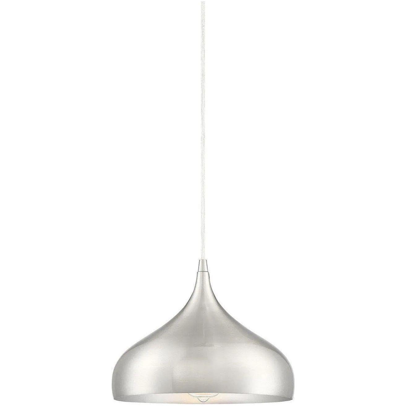 Meridian Lite Trends - Meridian One Light Mini Pendant - M70075BN - Canada Light Shop