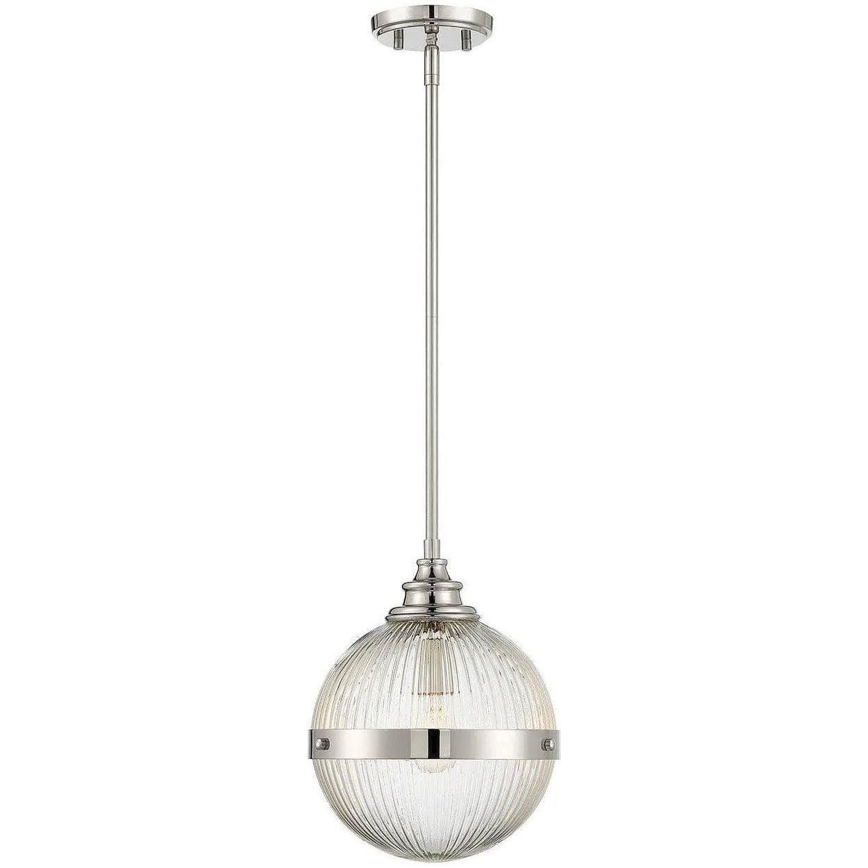 Meridian Lite Trends - Meridian One Light Mini Pendant - M70100PN - Canada Light Shop