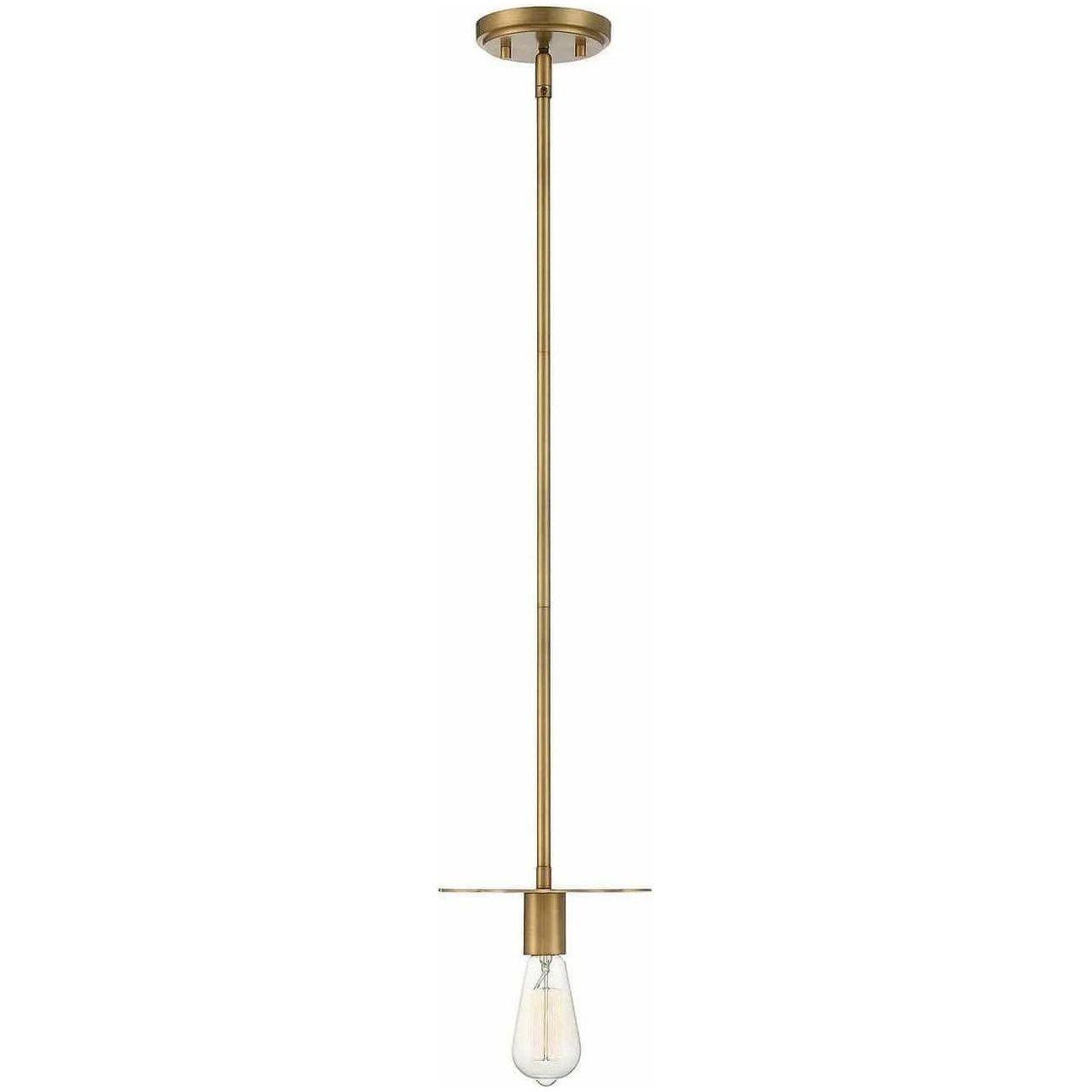 Meridian Lite Trends - Meridian One Light Mini Pendant - M70113NB - Canada Light Shop
