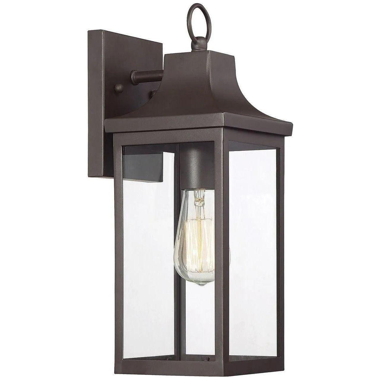 Meridian Lite Trends - Meridian One Light Outdoor Wall Sconce - M50024ORB - Canada Light Shop