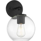 Meridian Lite Trends - Meridian One Light Outdoor Wall Sconce - M50044BK - Canada Light Shop