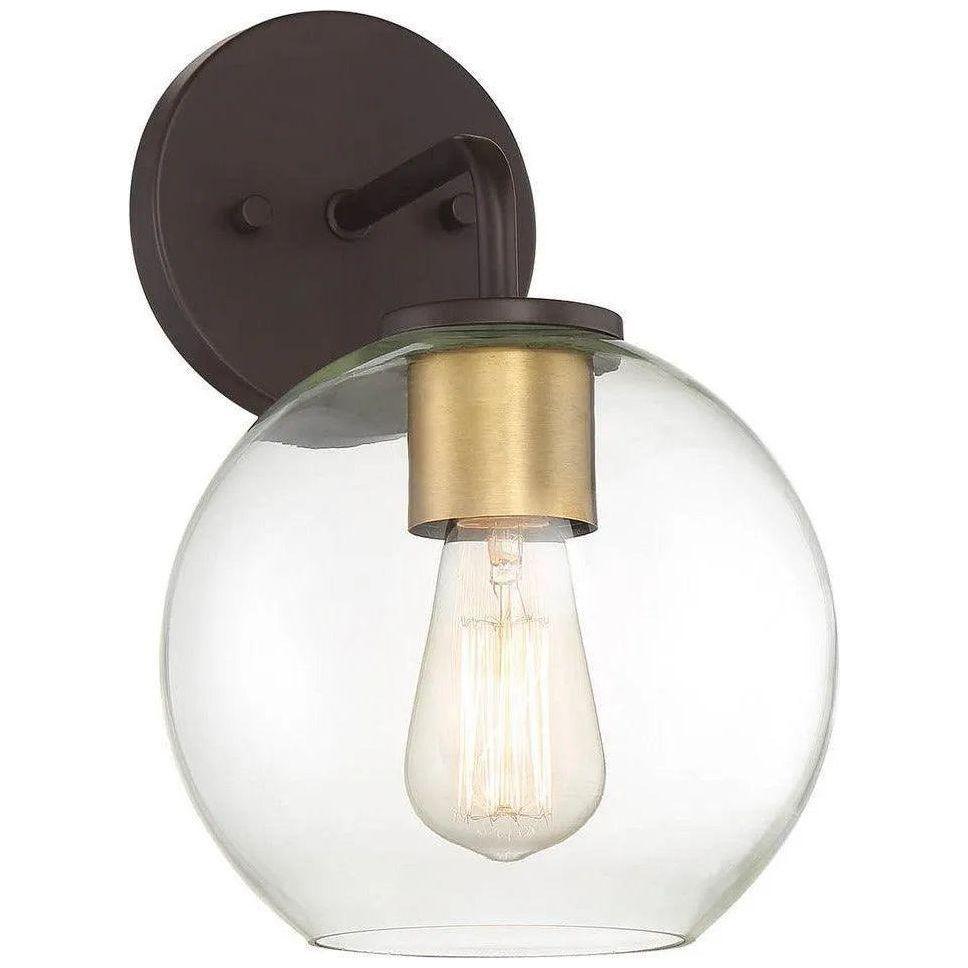 Meridian Lite Trends - Meridian One Light Outdoor Wall Sconce - M50044ORBNB - Canada Light Shop