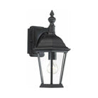 Meridian Lite Trends - Meridian One Light Outdoor Wall Sconce - M50062BK - Canada Light Shop