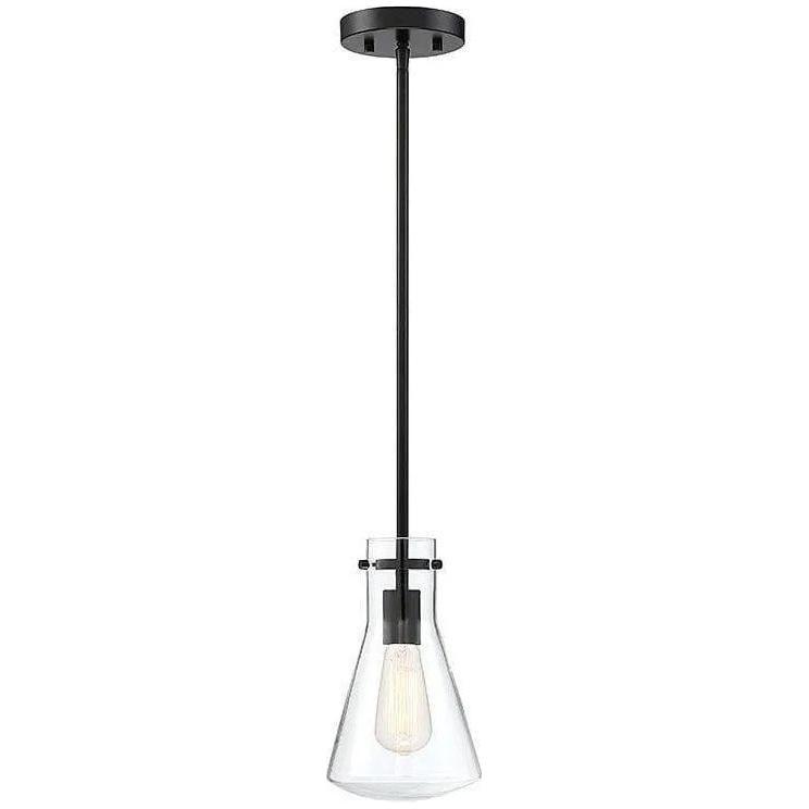 Meridian Lite Trends - Meridian One Light Pendant - M70063MBK - Canada Light Shop