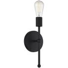 Meridian Lite Trends - Meridian One Light Wall Sconce - M90005MBK - Canada Light Shop
