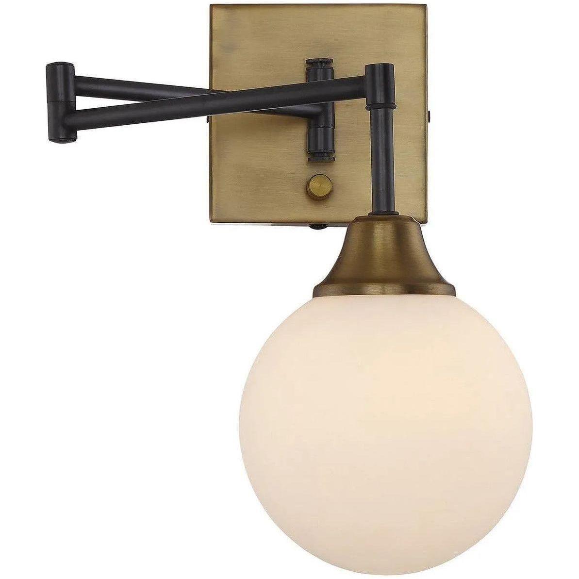 Meridian Lite Trends - Meridian One Light Wall Sconce - M90006-79 - Canada Light Shop