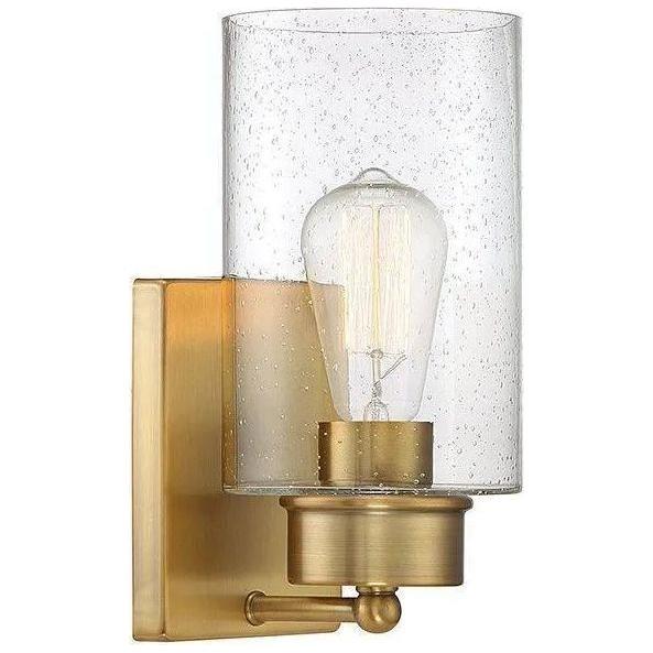 Meridian Lite Trends - Meridian One Light Wall Sconce - M90013NB - Canada Light Shop