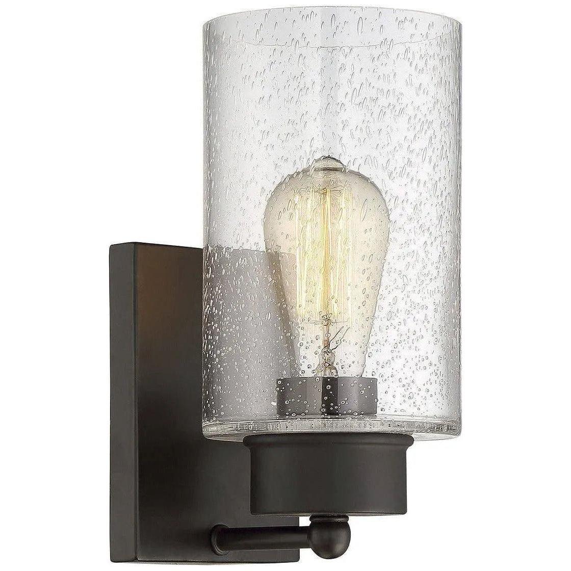 Meridian Lite Trends - Meridian One Light Wall Sconce - M90013ORB - Canada Light Shop