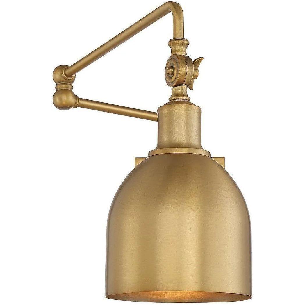 Meridian Lite Trends - Meridian One Light Wall Sconce - M90019NB - Canada Light Shop