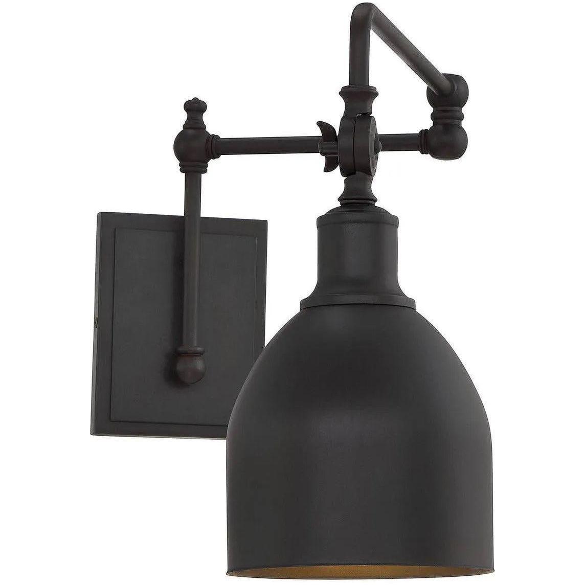 Meridian Lite Trends - Meridian One Light Wall Sconce - M90019ORB - Canada Light Shop