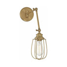 Meridian Lite Trends - Meridian One Light Wall Sconce - M90022NB - Canada Light Shop