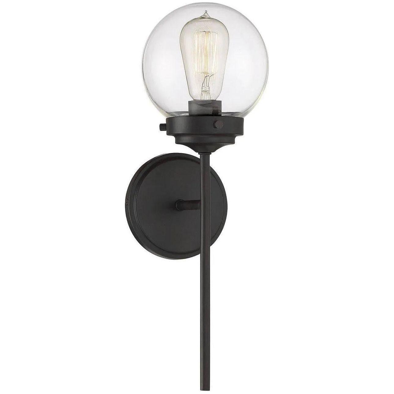Meridian Lite Trends - Meridian One Light Wall Sconce - M90025ORB - Canada Light Shop