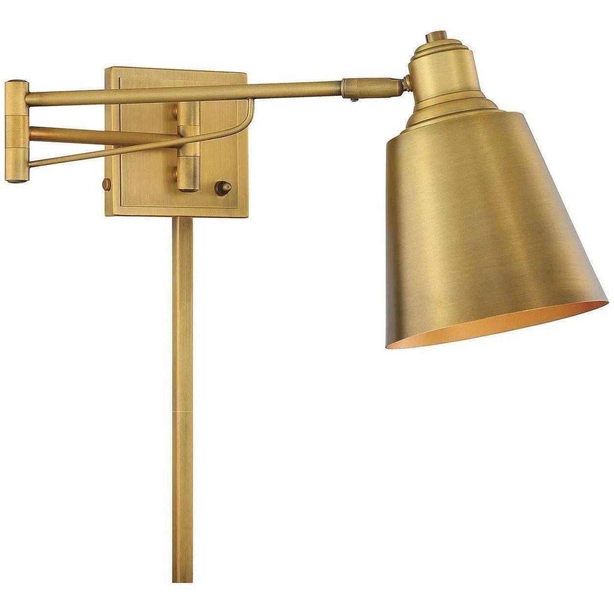 Meridian Lite Trends - Meridian One Light Wall Sconce - M90047NB - Canada Light Shop