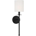 Meridian Lite Trends - Meridian One Light Wall Sconce - M90057MBK - Canada Light Shop