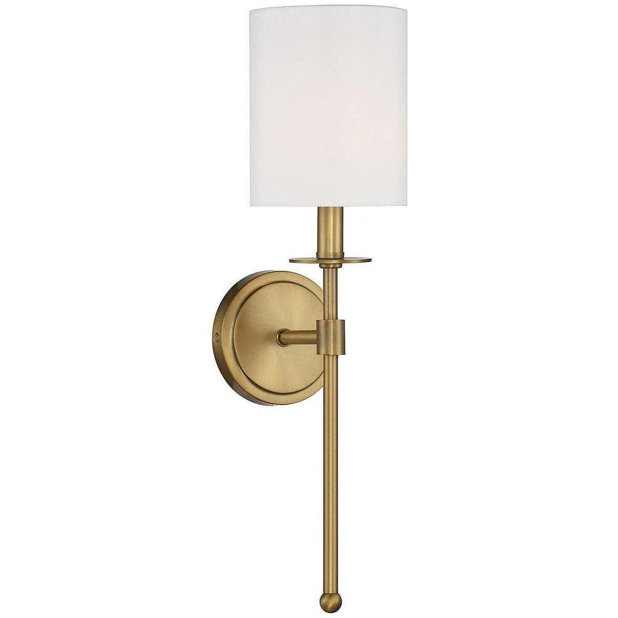 Meridian Lite Trends - Meridian One Light Wall Sconce - M90057NB - Canada Light Shop