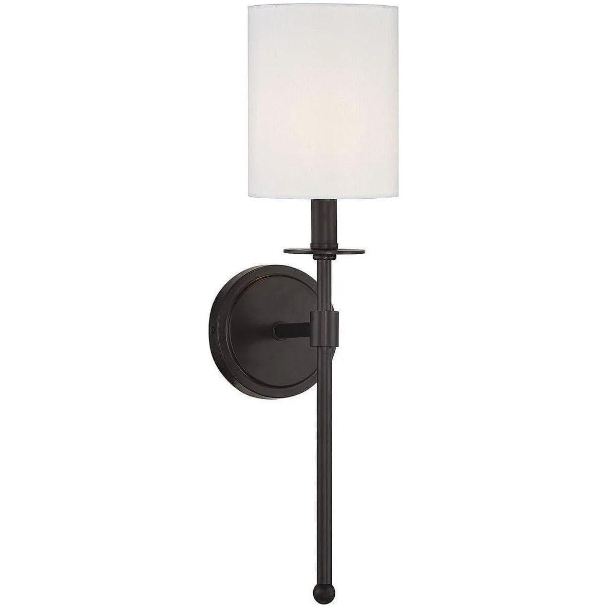 Meridian Lite Trends - Meridian One Light Wall Sconce - M90057ORB - Canada Light Shop