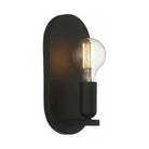 Meridian Lite Trends - Meridian One Light Wall Sconce - M90059MBK - Canada Light Shop