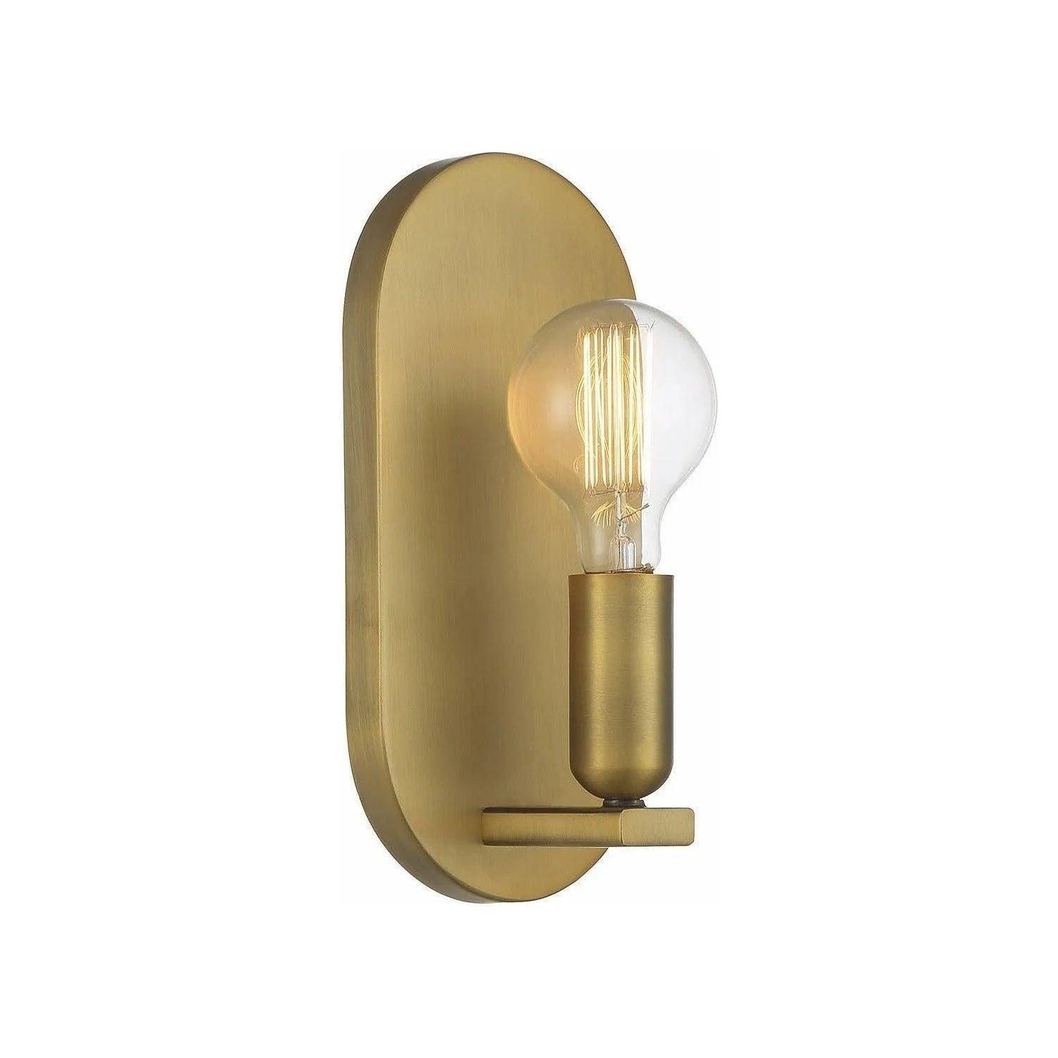 Meridian Lite Trends - Meridian One Light Wall Sconce - M90059NB - Canada Light Shop