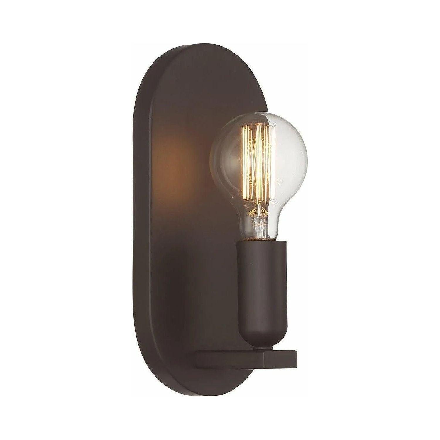 Meridian Lite Trends - Meridian One Light Wall Sconce - M90059ORB - Canada Light Shop