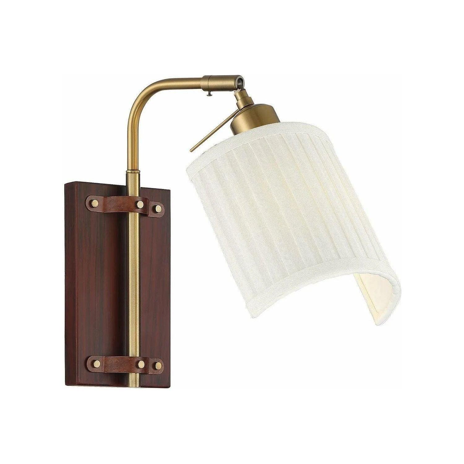 Meridian Lite Trends - Meridian One Light Wall Sconce - M90062NB - Canada Light Shop