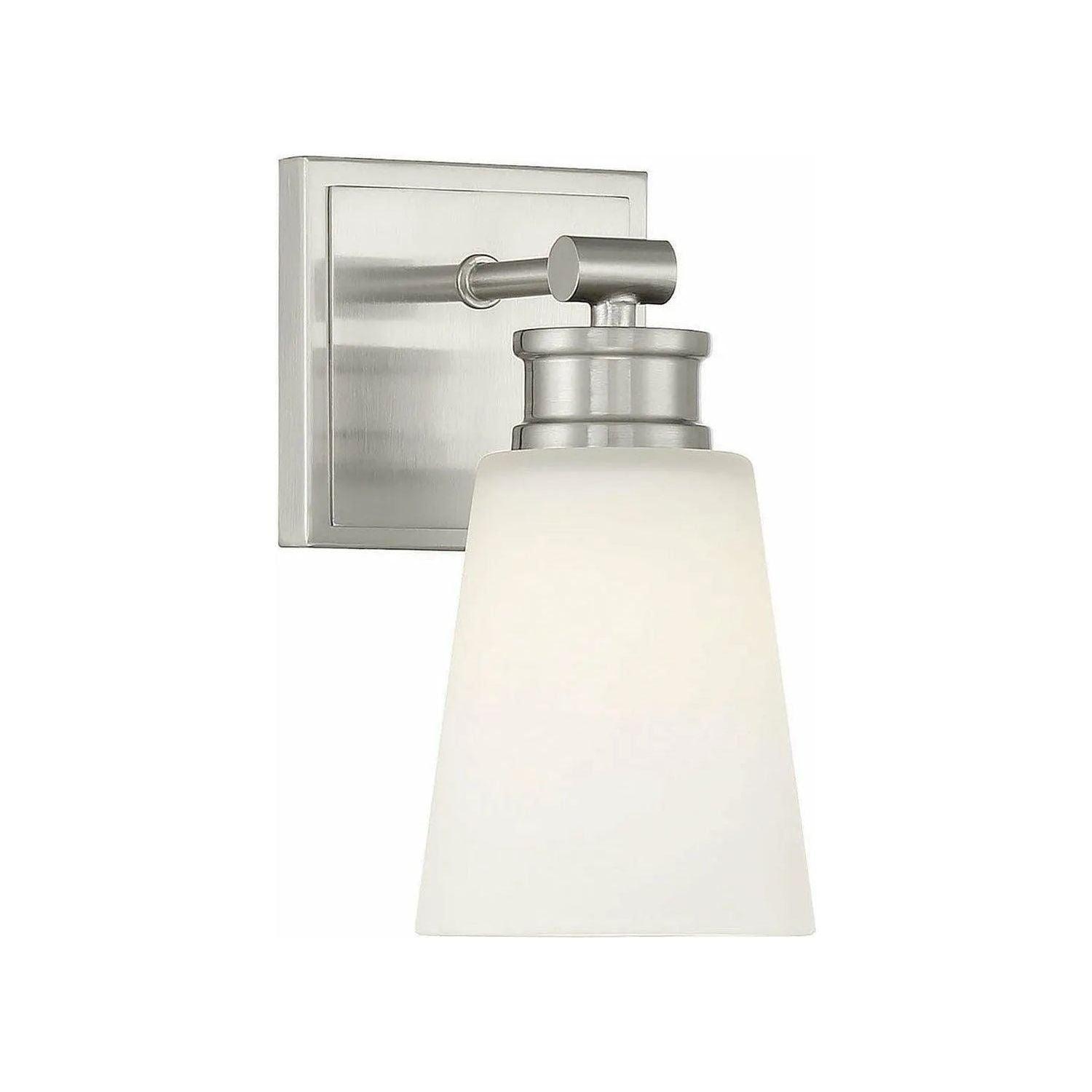 Meridian Lite Trends - Meridian One Light Wall Sconce - M90072BN - Canada Light Shop