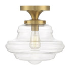 Meridian Lite Trends - Meridian Semi-Flush Mount - M60069NB - Canada Light Shop