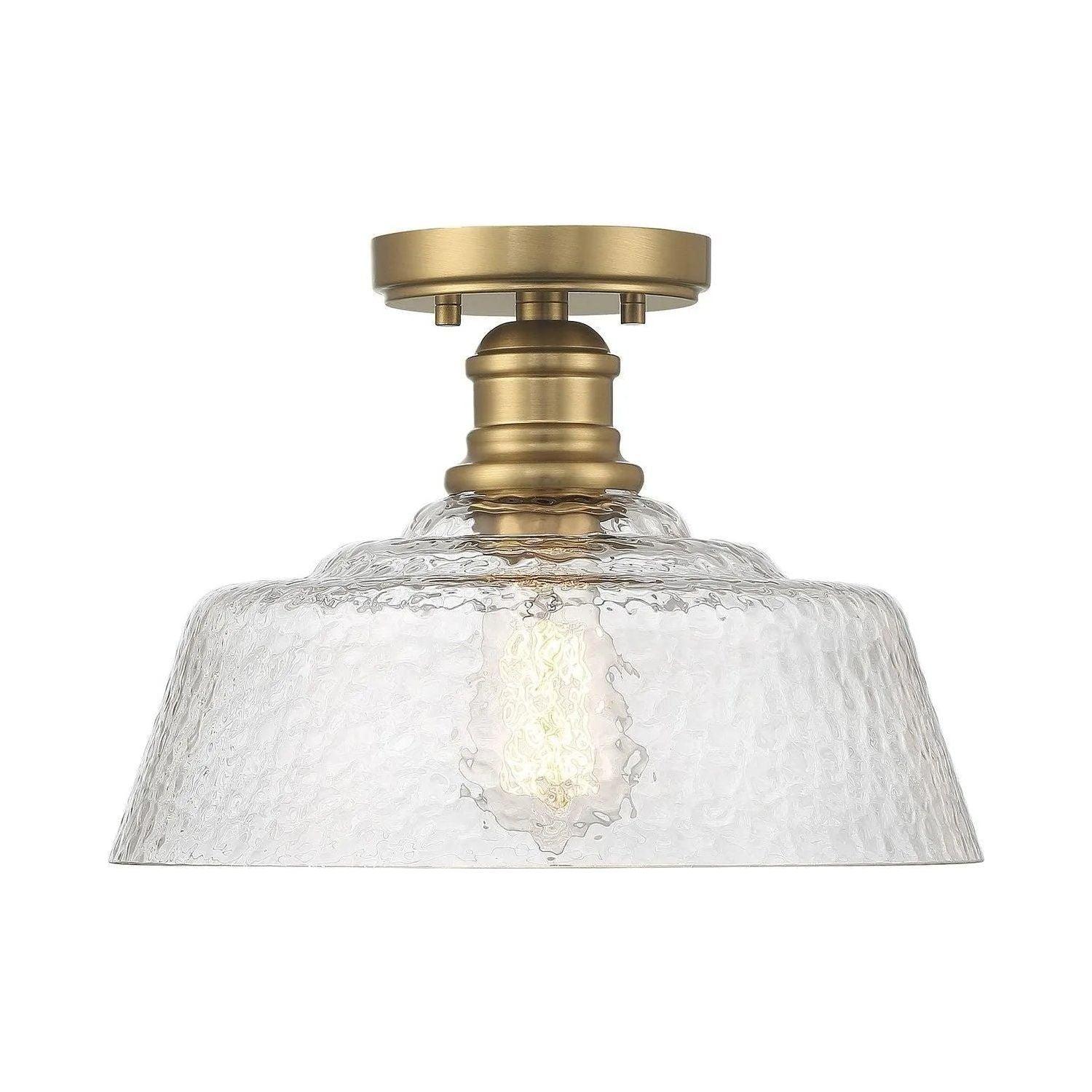 Meridian Lite Trends - Meridian Semi-Flush Mount - M60070NB - Canada Light Shop