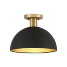 Meridian Lite Trends - Meridian Semi-Flush Mount - M60071MBKNB - Canada Light Shop