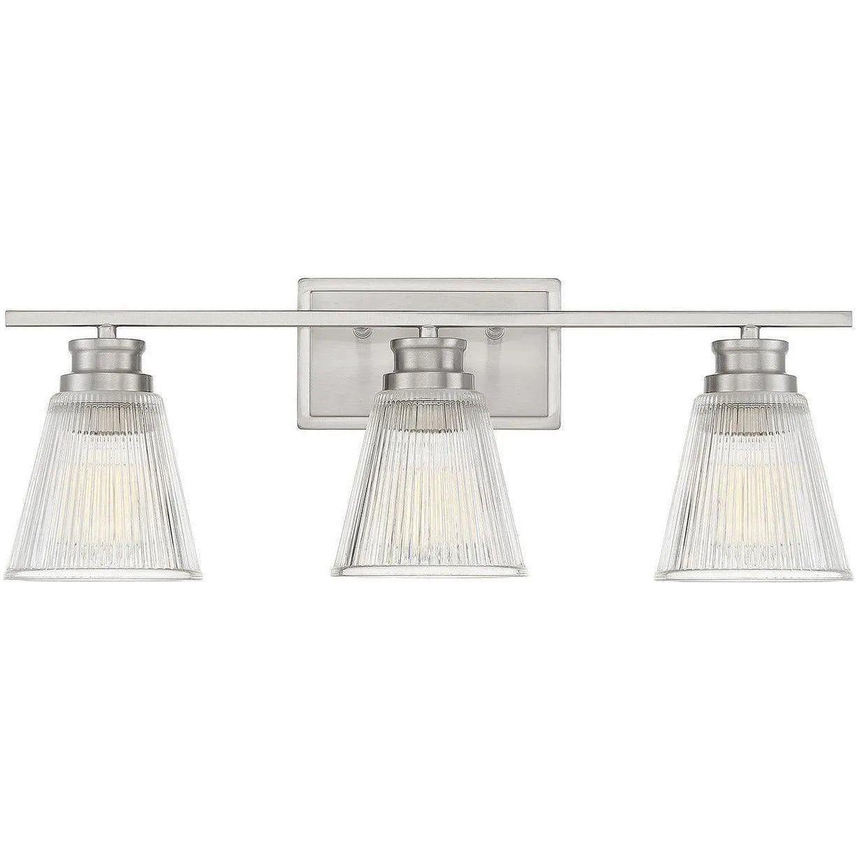 Meridian Lite Trends - Meridian Three Light Bath Bar - M80041BN - Canada Light Shop