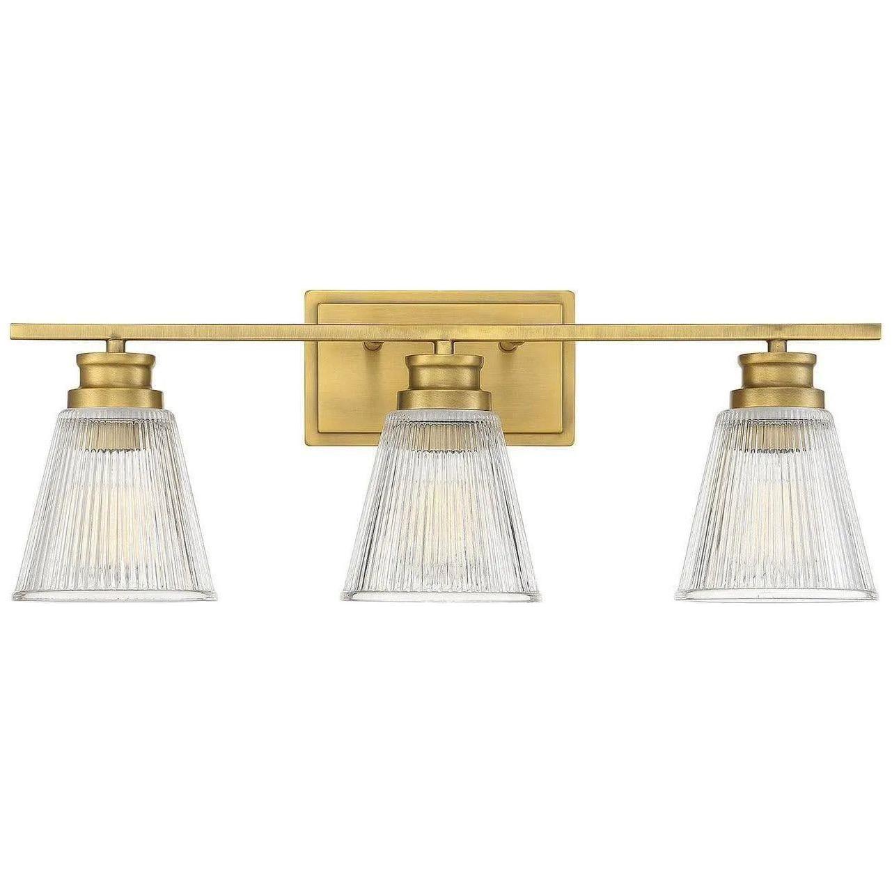 Meridian Lite Trends - Meridian Three Light Bath Bar - M80041NB - Canada Light Shop