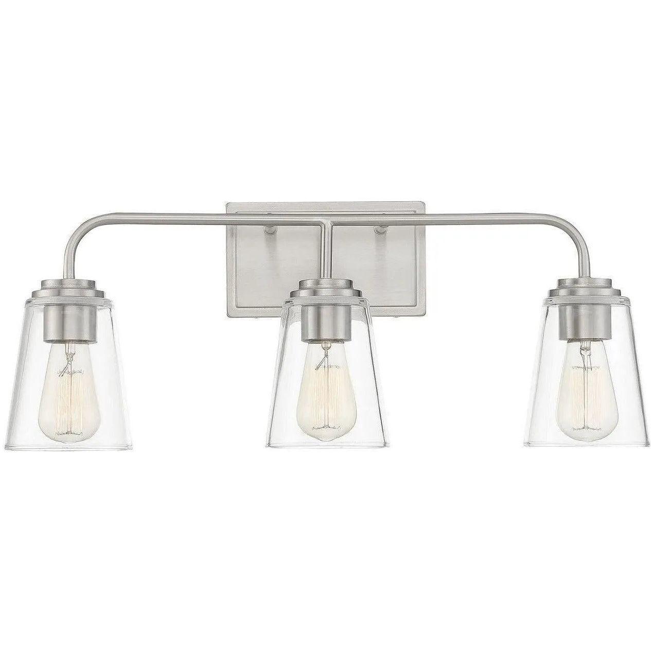 Meridian Lite Trends - Meridian Three Light Bath Bar - M80044BN - Canada Light Shop