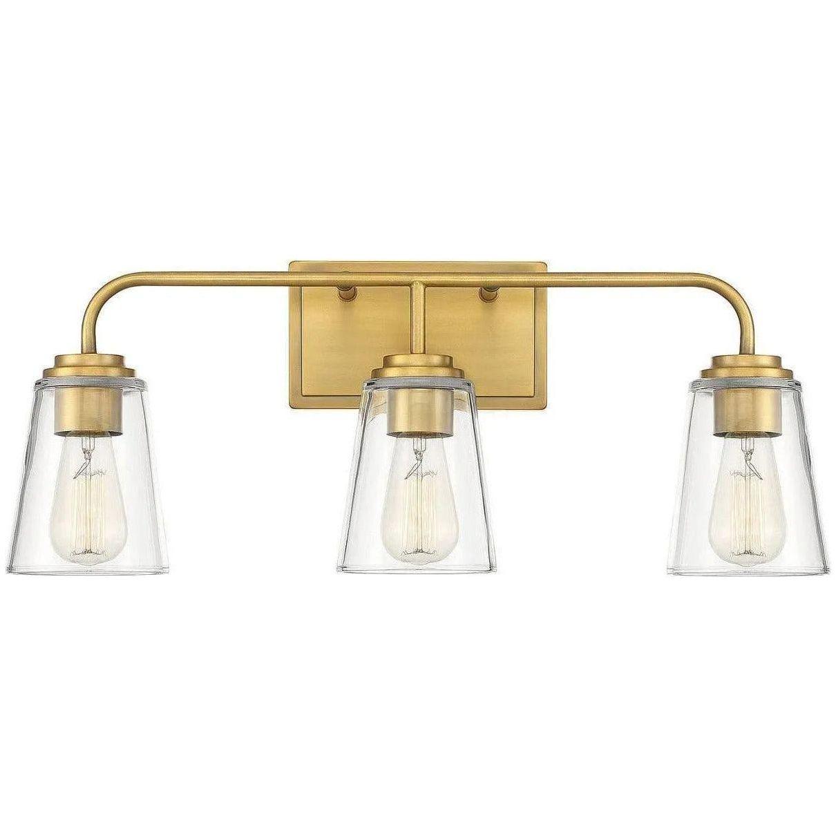 Meridian Lite Trends - Meridian Three Light Bath Bar - M80044NB - Canada Light Shop