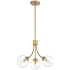 Meridian Lite Trends - Meridian Three Light Chandelier - M10057NB - Canada Light Shop