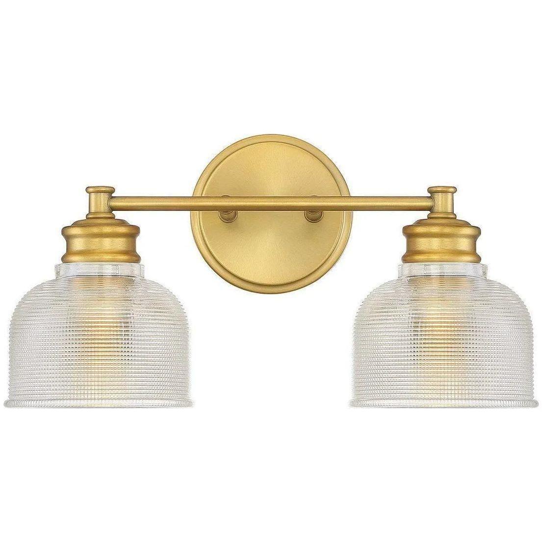 Meridian Lite Trends - Meridian Two Light Bath Bar - M80034NB - Canada Light Shop