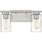 Meridian Lite Trends - Meridian Two Light Bath Bar - M80037BN - Canada Light Shop