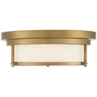 Meridian Lite Trends - Meridian Two Light Flush Mount - M60062NB - Canada Light Shop