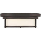 Meridian Lite Trends - Meridian Two Light Flush Mount - M60062ORB - Canada Light Shop