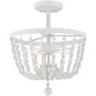 Meridian Lite Trends - Meridian Two Light Semi Flush Mount - M60028DW - Canada Light Shop