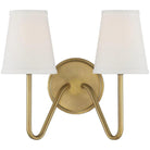 Meridian Lite Trends - Meridian Two Light Wall Sconce - M90055NB - Canada Light Shop