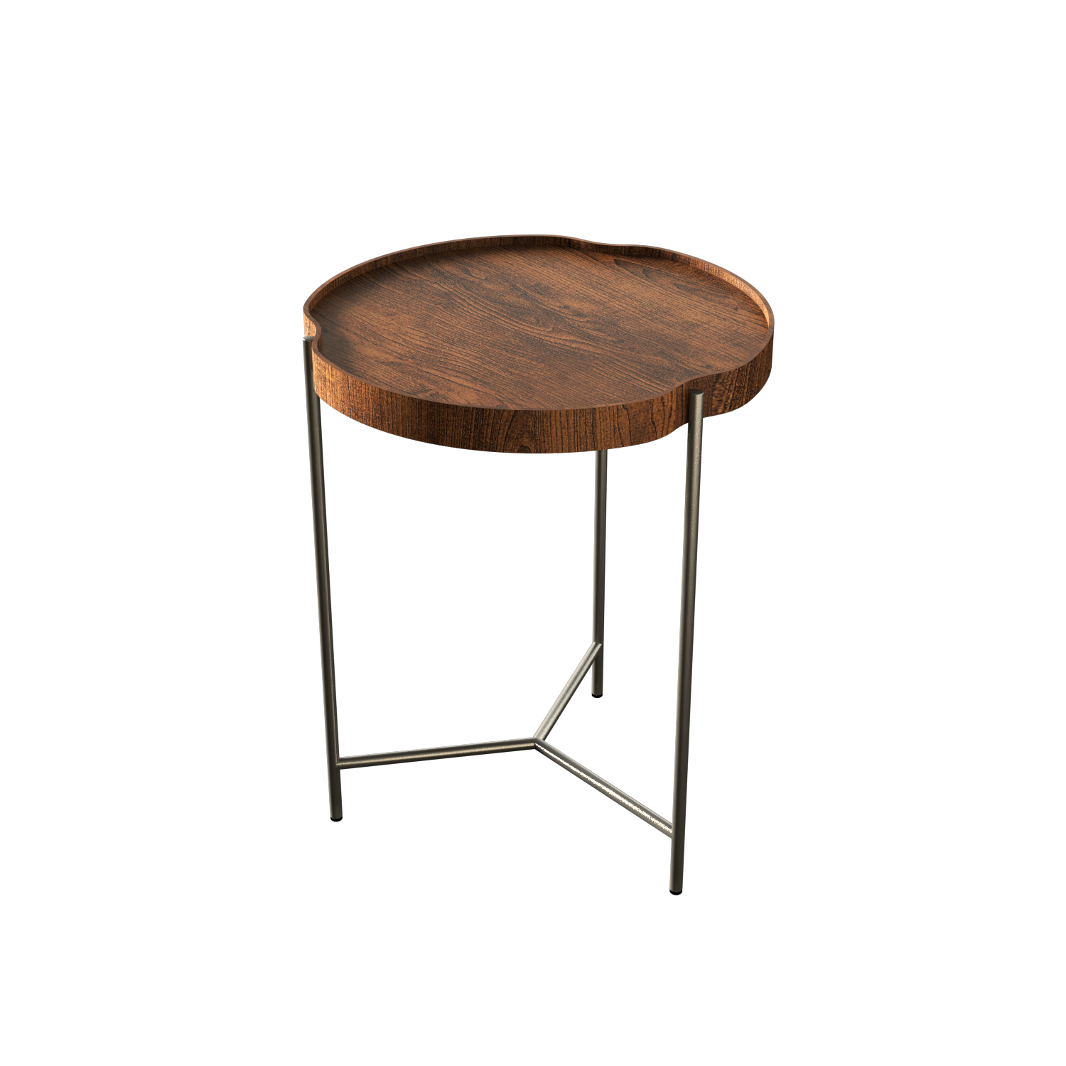 Accord Lighting - ACC-F1008.06 - Side Tables Accord Flow F1006 F1008 - Flow - Imbuia