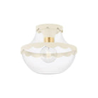 Mitzi - Alaina Semi Flush Mount - H668601-AGB/SCR - Canada Light Shop