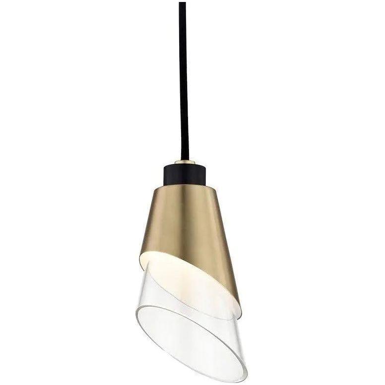 Mitzi - Angie Pendant - H130701-AGB/BK - Canada Light Shop