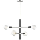 Mitzi - Astrid Chandelier - H178804-PN/BK - Canada Light Shop