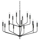 Mitzi - Bailey Chandelier - H516815-AGB/SBK - Canada Light Shop