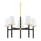 Mitzi - Banyan Chandelier - H759805-AGB/SBK - Canada Light Shop