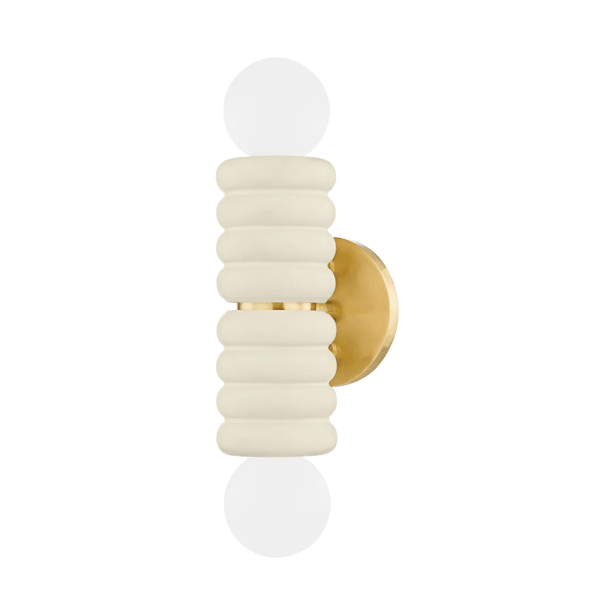 Mitzi - Bibi Double Wall Sconce - H691102-AGB/CAI - Canada Light Shop