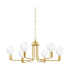 Mitzi - Blakely Chandelier - H774806-AGB - Canada Light Shop